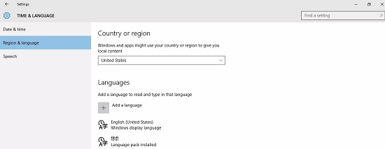 Click Add a Language - How to Change the System Language in Windows 10