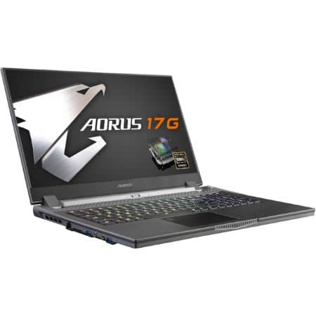 Gigabyte Aorus 17G - one of the best gaming laptops of 2020